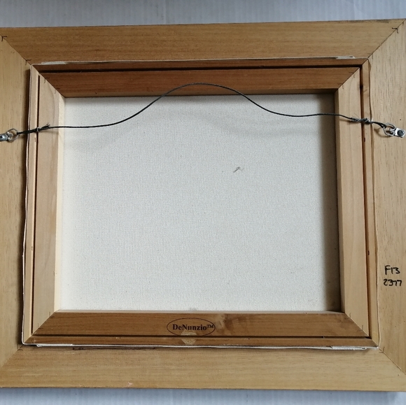 Vintage Johannes Vermeer Art "View Of Delft" Gold Tone Ornate Frame 21”x 18” - Picture 10 of 10